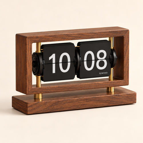 sywxeo™ Camden Flip Desk Clock — Product view
