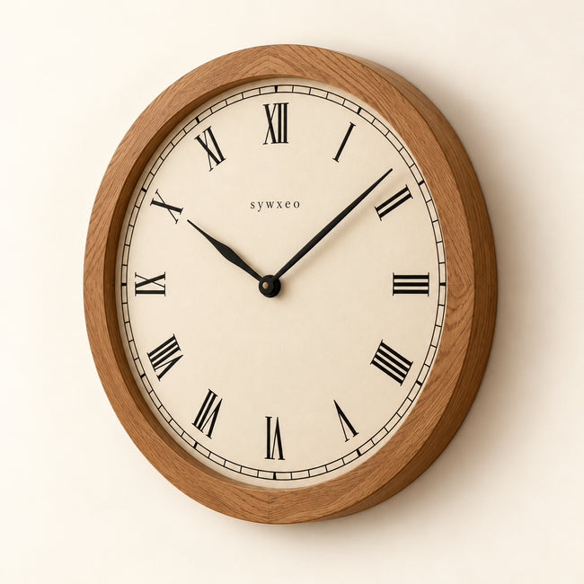 sywxeo™ Willow Oak Wall Clock